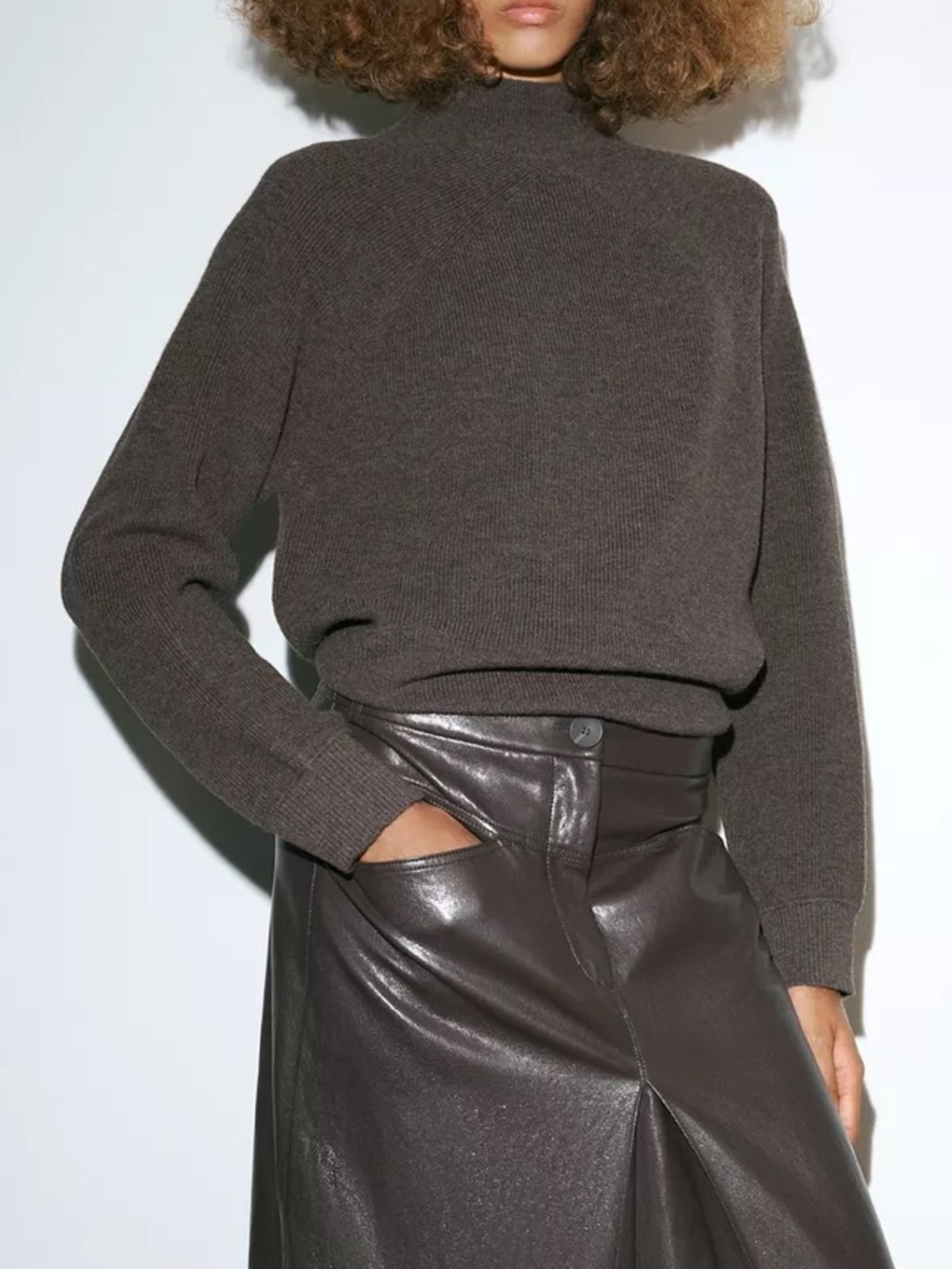 🆕 Zara High Neck Knit Jumper